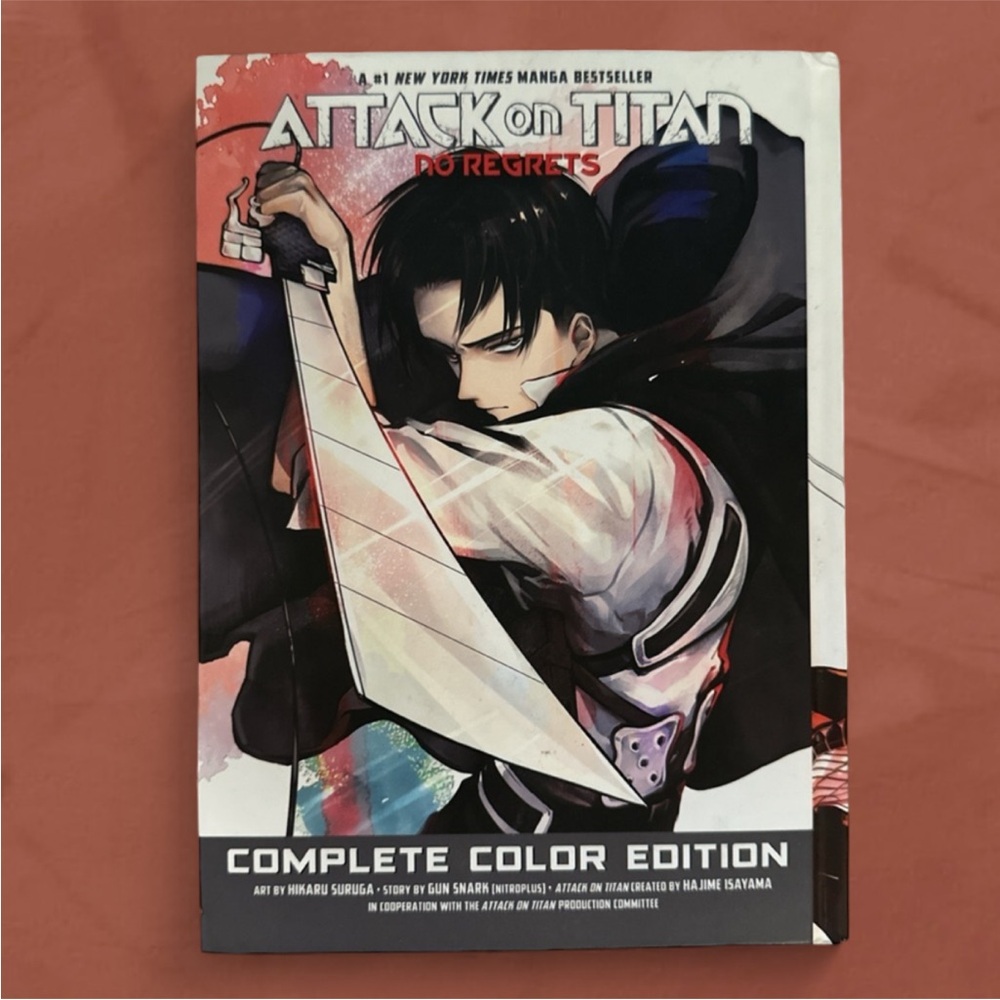 ATTACK ON TITAN NO REGRETS MANGA